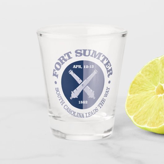 Fort Sumter (B&G) Schnapsglas (Vorderseite)