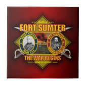 Fort Sumter Fliese (Vorderseite)