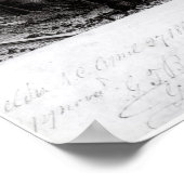 Fort Sumter, Innenansicht von drei Gun Battery Poster (Ecke)