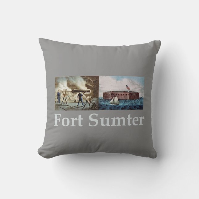 Fort Sumter Kissen (Vorderseite)
