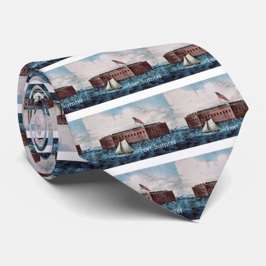 Fort Sumter Krawatte (Gerollt)