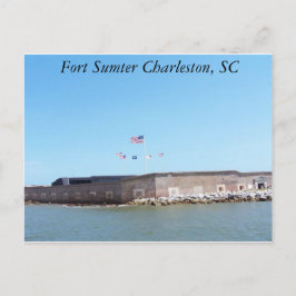 Fort Sumter Postcard Postkarte