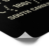 Fort Sumter Poster (Ecke)