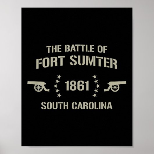 Fort Sumter Poster (Vorne)