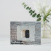 Fort Sumter Postkarte (Stehend Vorderseite)