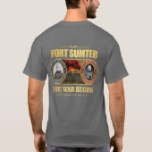 Fort Sumter T-Shirt (Rückseite)