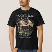 FORT SUMTER US ZIVIL KRIEG SÜDKAROLINA SC T-Shirt (Vorderseite)