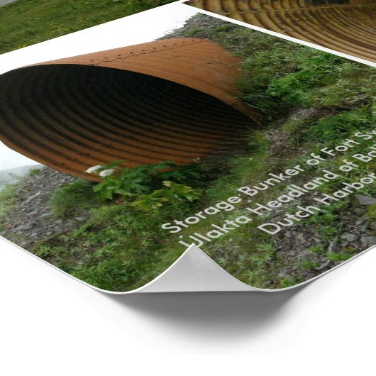 Fort Swatzka Untergrund Storage Bunker Poster (Ecke)