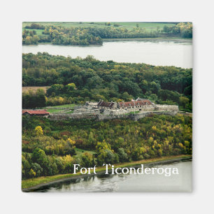 Fort Ticonderoga Herbst-im Hinterland New- Magnet