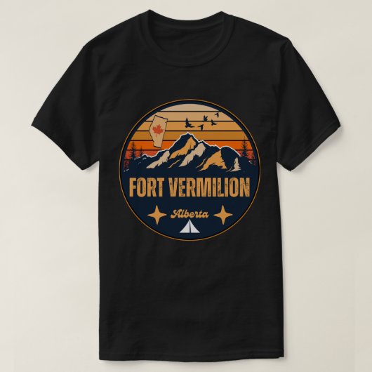 Fort Vermilion, Alberta T-Shirt (Design vorne)