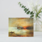 Fort Vimieux von J.M.W. Turner Postkarte (Stehend Vorderseite)