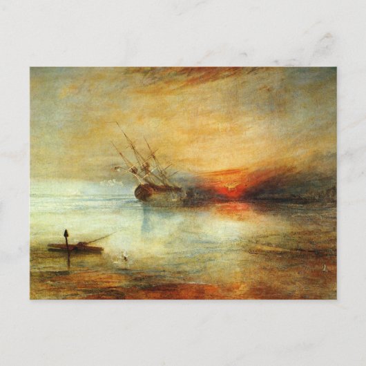 Fort Vimieux von J.M.W. Turner Postkarte (Vorderseite)