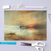 Fort Vimieux von J.M.W. Turner Seidenpapier (Handwerk)