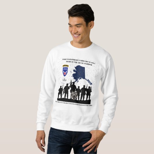 FORT WAINWRIGHT WARRIORS T - Shirt (Vorne ganz)