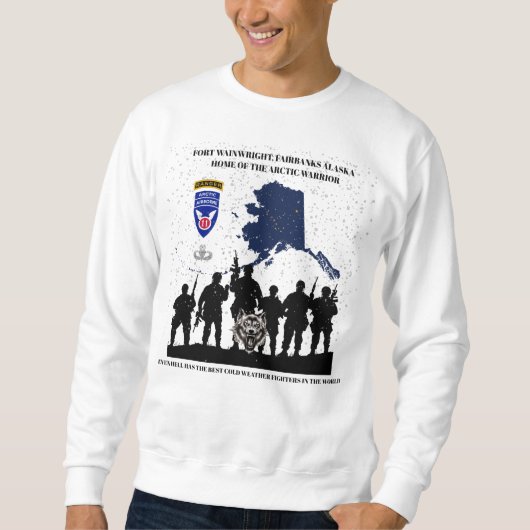 FORT WAINWRIGHT WARRIORS T - Shirt (Vorderseite)