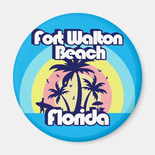 Fort Walton Beach Florida Magnet (Vorne)