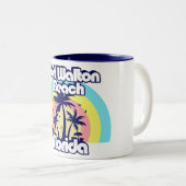 Fort Walton Beach Florida Zweifarbige Tasse (VorderseiteRechts)