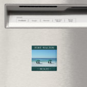 Fort Walton Beach Stühle Urlaubsmagnet Souvenir Magnet (In Situ (Geschirrspüler))
