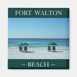Fort Walton Beach Stühle Urlaubsmagnet Souvenir Magnet