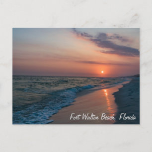 Fort Walton Beach Sunset Postkarte