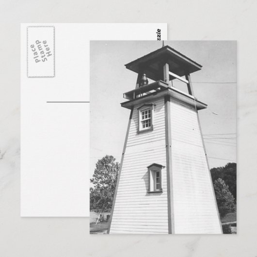 Fort Washington Lighthouse Postkarte (Vorne/Hinten)
