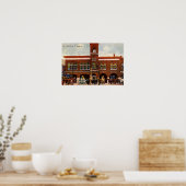 Fort Wayne, Indiana Fire Station 3 1915 Poster (Küche)