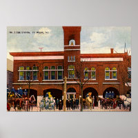 Fort Wayne, Indiana Fire Station 3 1915