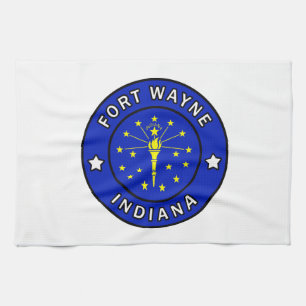 Fort Wayne Indiana Geschirrtuch