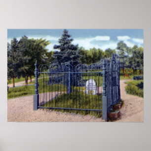 Fort Wayne Indiana Grave of Johnny Appleseed Poster