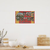 Fort Wayne, Indiana - Große Briefszenen Poster (Küche)