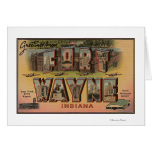 Fort Wayne, Indiana - große Buchstabe-Szenen 2