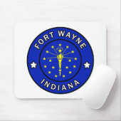 Fort Wayne Indiana Mousepad (Mit Mouse)