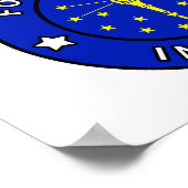 Fort Wayne Indiana Poster (Ecke)