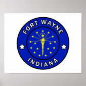 Fort Wayne Indiana Poster (Vorne)