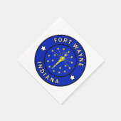 Fort Wayne Indiana Serviette (Ecke)