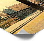 Fort Wayne, Indiana St Marys Bridge 1910 Poster (Ecke)