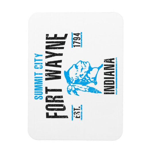 Fort Wayne Magnet (Vertikal)