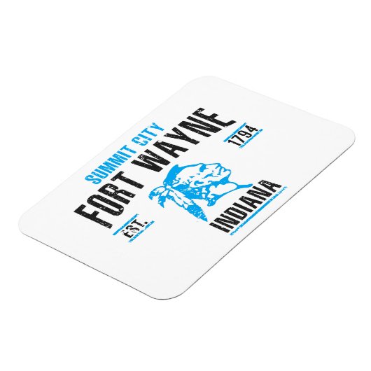 Fort Wayne Magnet (Linke Seite)