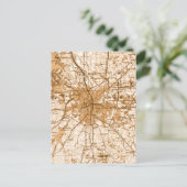 Fort wert Vintage Karte (Stehend Vorderseite)