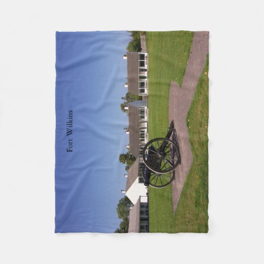 Fort Wilkins Sherpa-Decke Fleecedecke (Vorderseite)