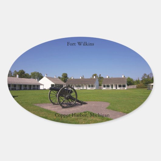 Fort Wilkins Sticker (Vorderseite)