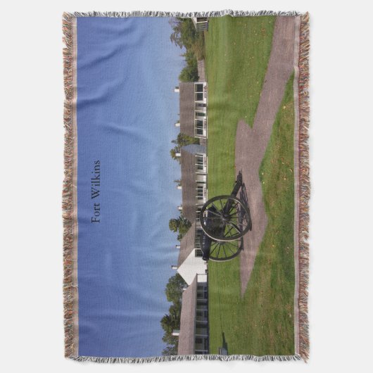 Fort Wilkins wirft Decke (Vorderseite Vertikal)