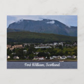 Fort William, Schottland Postkarte (Vorderseite)