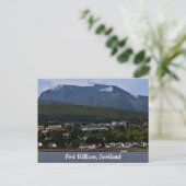 Fort William, Scotland Postcard Postkarte (Stehend Vorderseite)