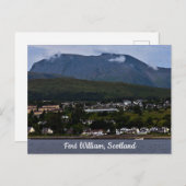Fort William, Scotland Postcard Postkarte (Vorne/Hinten)