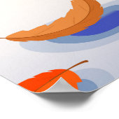 Fort William Scotland Ski. Poster (Ecke)