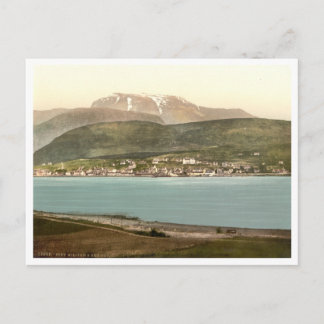Fort William und Ben Nevis, Inverness, Schottland Postkarte