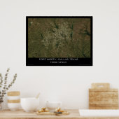 Fort Worth - Dallas, Texas aus dem All Poster (Küche)