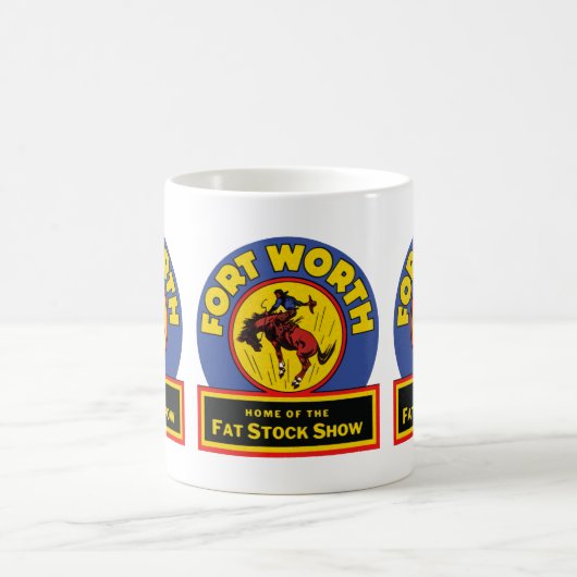 Fort Worth Fat Stock Show Coffee Tasse (Mittel)