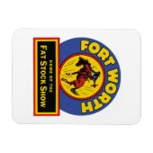 Fort Worth Fat Stock Show Magnet (Horizontal)